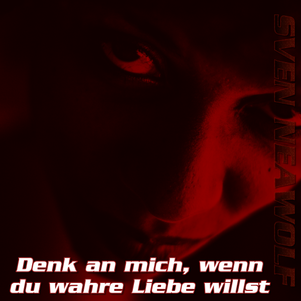 coverimage ... Denk an mich, wenn du wahre Liebe willst ... Sven Neawolf